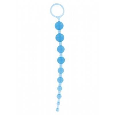 PERLINE ANALI GRADUALI FLESSIBILI \"THAI TOY BEADS\" BLU
